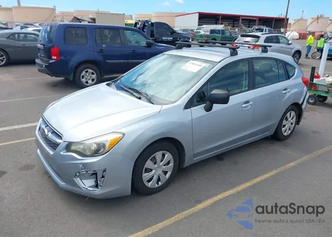2012 Subaru Impreza из США, поврежденный, VIN JF1GPAA65CH237923